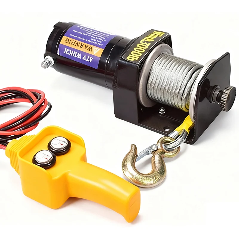 Fishing Boat Trailer - 12V 24V Portable Electric Winch Steel