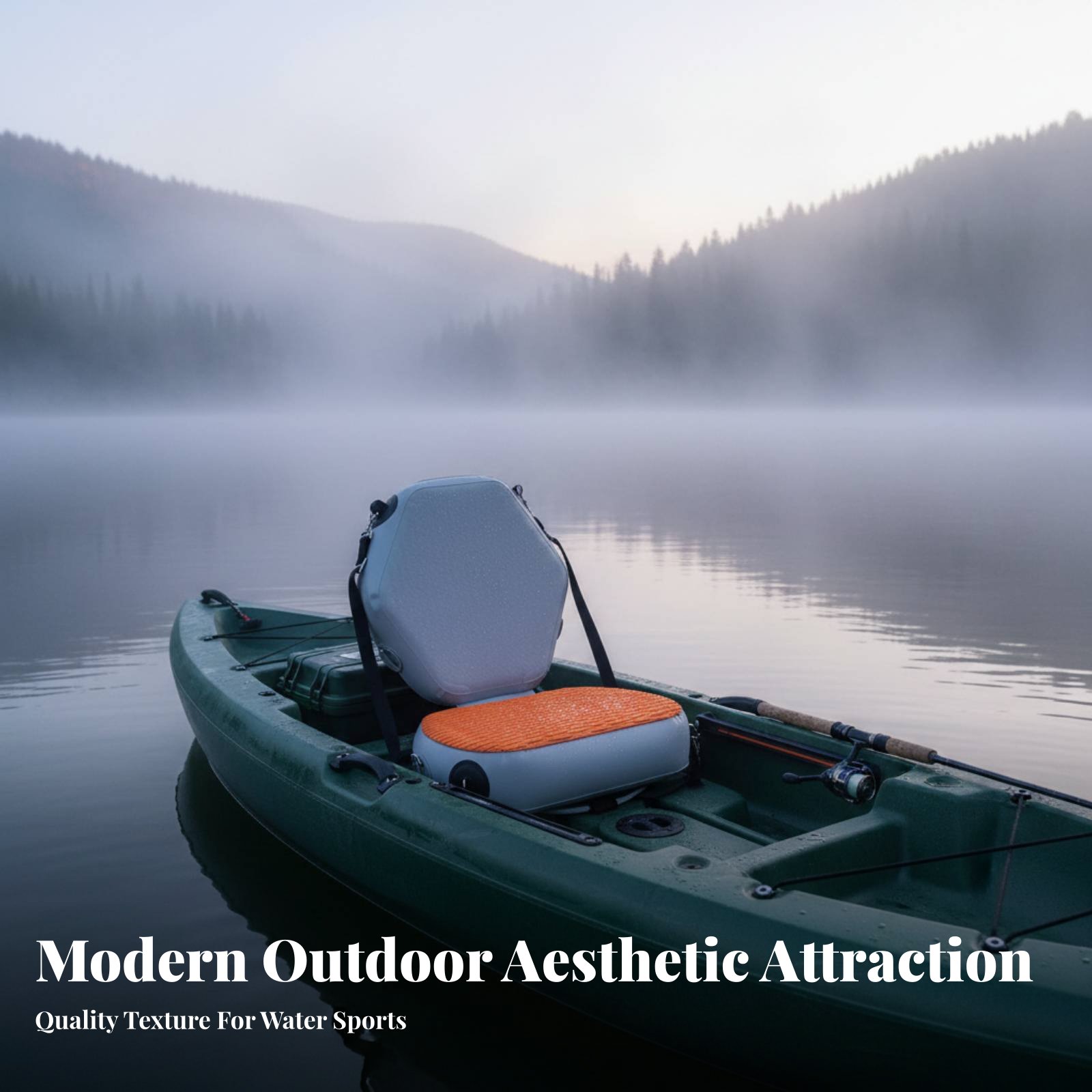 Fishing Boat Seat - Inflatable Kayak Seat Wear-Resistant Inflatable Fishing