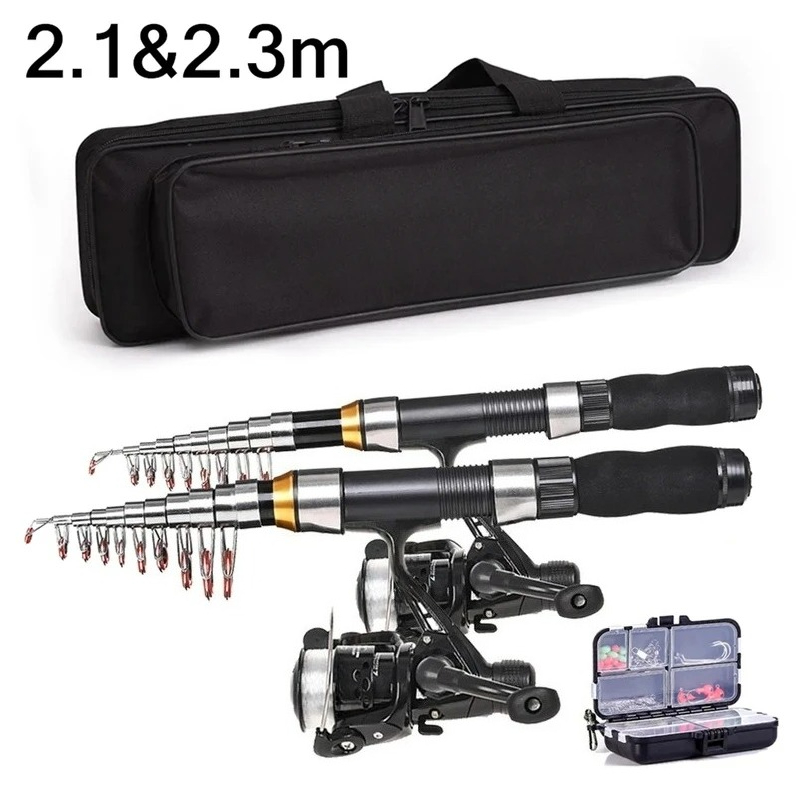 Fishing Boat Cover - BRAVMAK 2.1/ 2.3 mTelescopic Fishing Rod