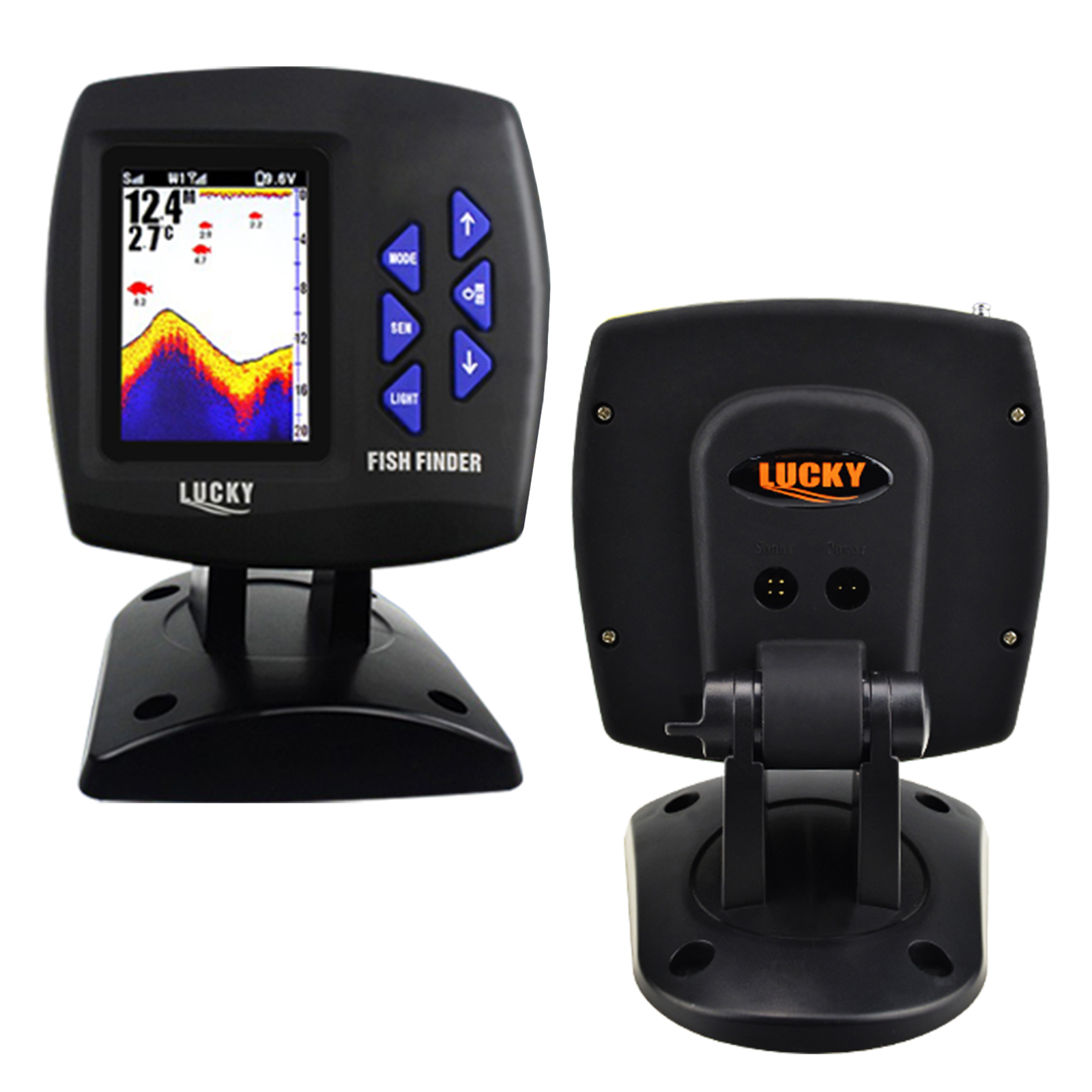 LUCKY Fishfinder 300m/ 980ft F - Fishing Boat Depth Finder recension och pris