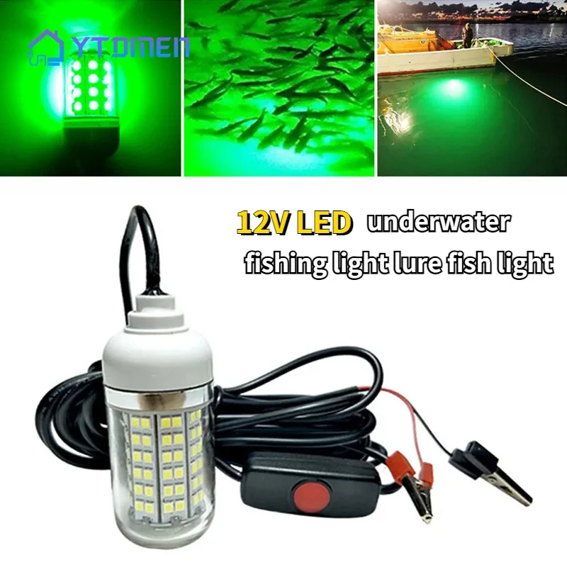 12V Underwater Lamp 15W 108 LE - Fishing Boat Depth Finder recension och pris