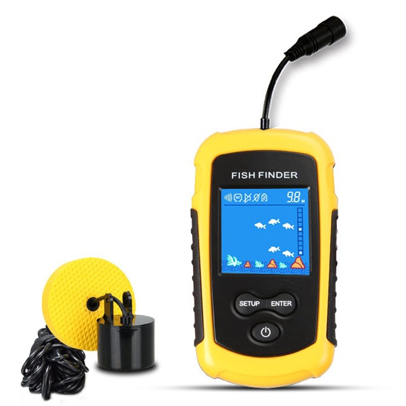 ABUE-Kayak Portable Fish Depth - Fishing Boat Depth Finder recension och pris