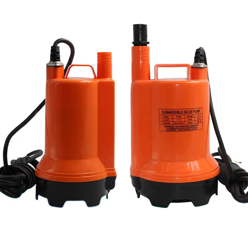 Marine Bilge Pump 12V/24V DC S - Fishing Boat Bilge Pump recension och pris