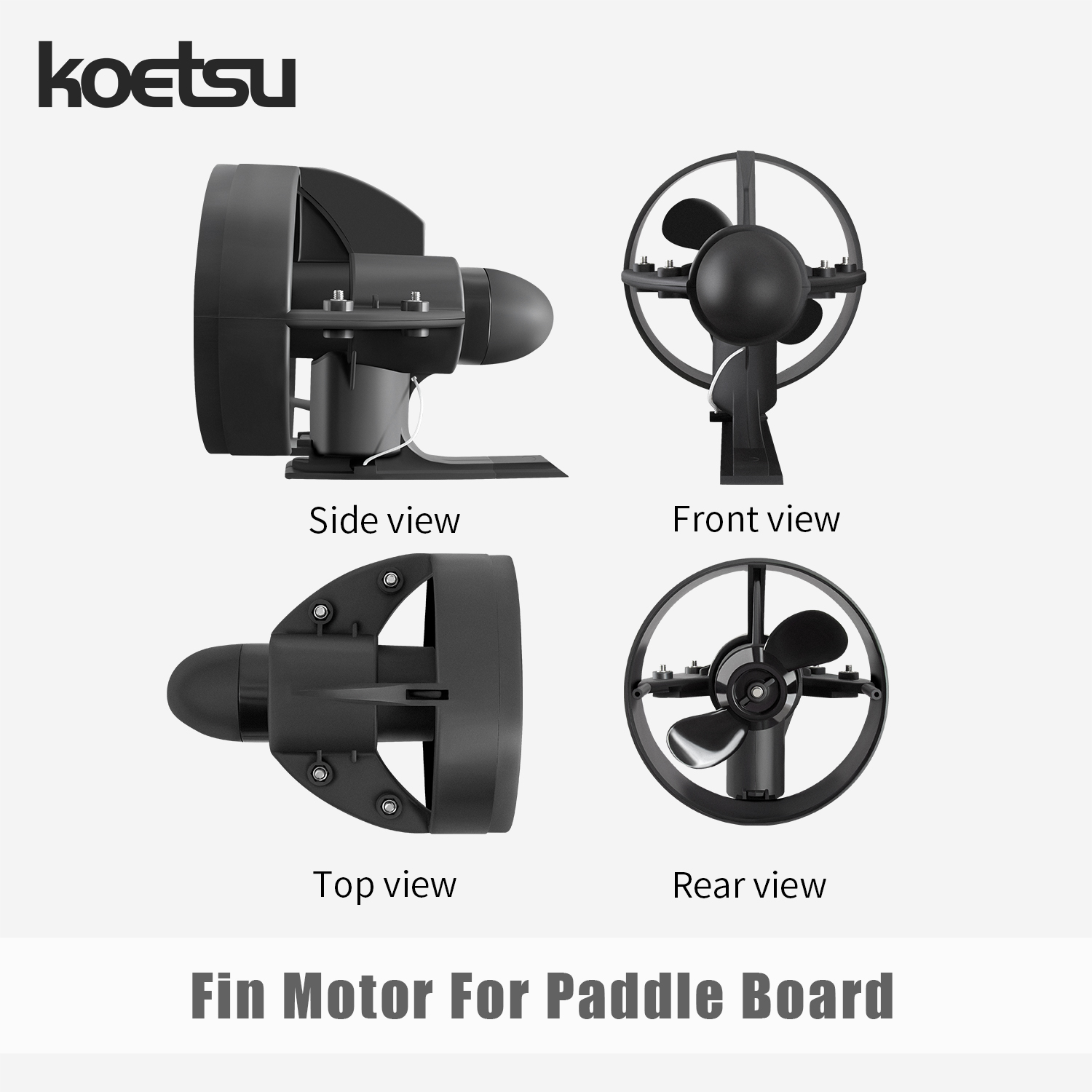 KOETSU Paddle Board Underwater - Fishing Boat Trolling Motor recension och pris