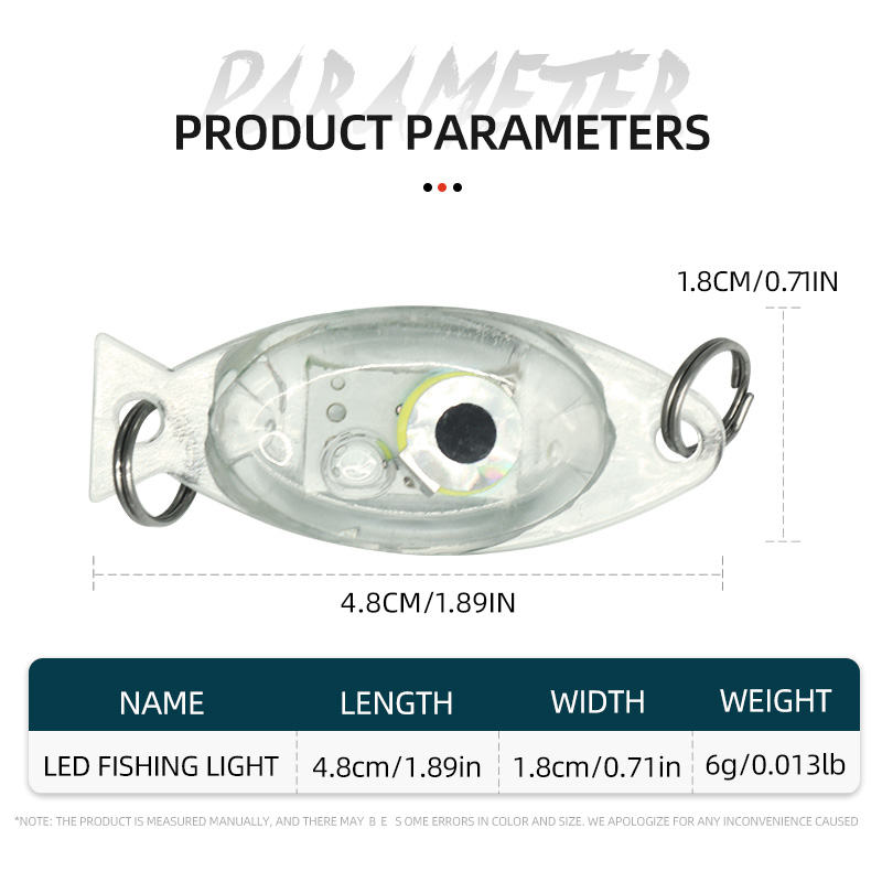 ShareShark 5pcs Deep Drop Fish - Fishing Boat Navigation Light recension och pris