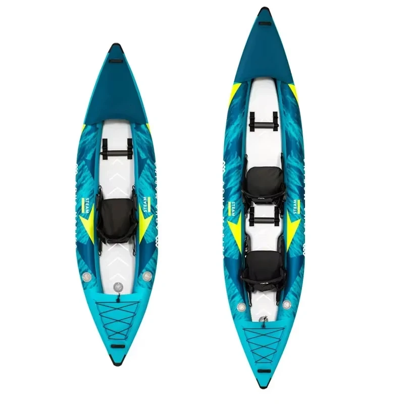 Canoe Kayak Inflatable Boat 1- - Fishing Boat Paddle recension och pris