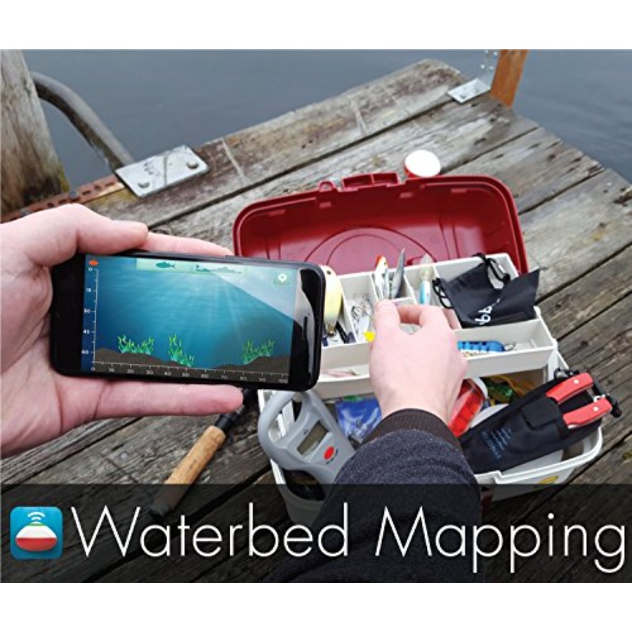 Portable wireless Bluetooth fi - Fishing Boat Depth Finder recension och pris