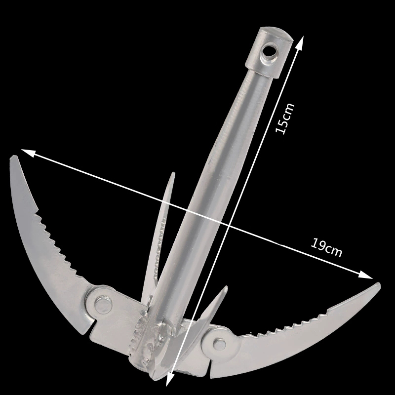 4 Claw Anchor Sickle Foldable  - Fishing Boat Anchor recension och pris