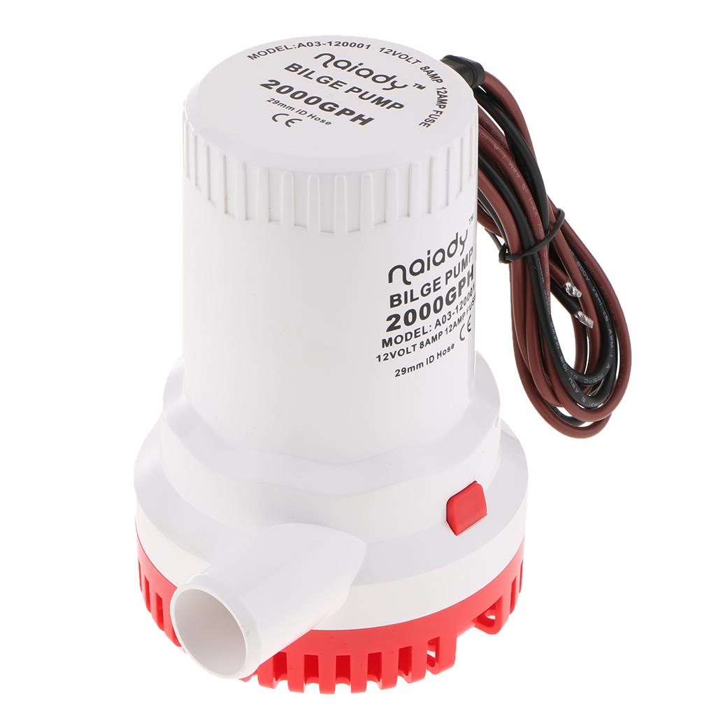 Electric Bilge Pump 2000GPH Su - Fishing Boat Bilge Pump recension och pris