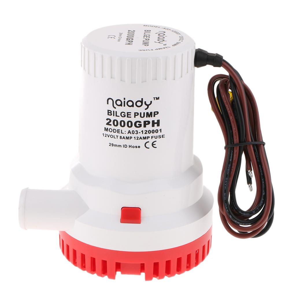 Electric Bilge Pump 2000GPH Su - Fishing Boat Bilge Pump recension och pris