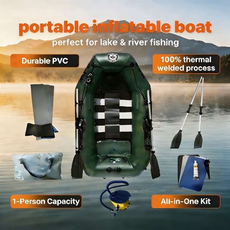 1 Person Fishing Boat Cheap In - Fishing Boat Oar recension och pris