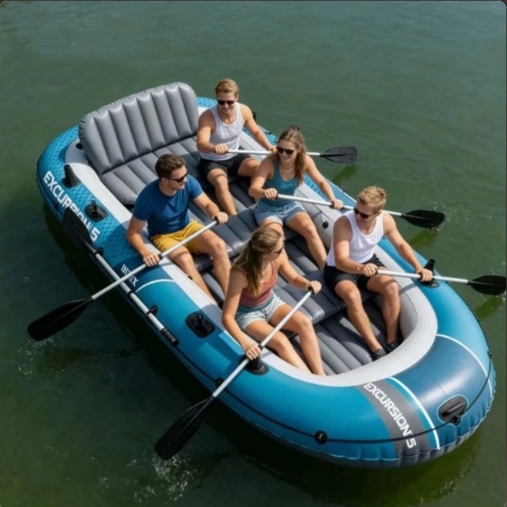 2-person 4-person thick kayak, - Fishing Boat Inflatable recension och pris