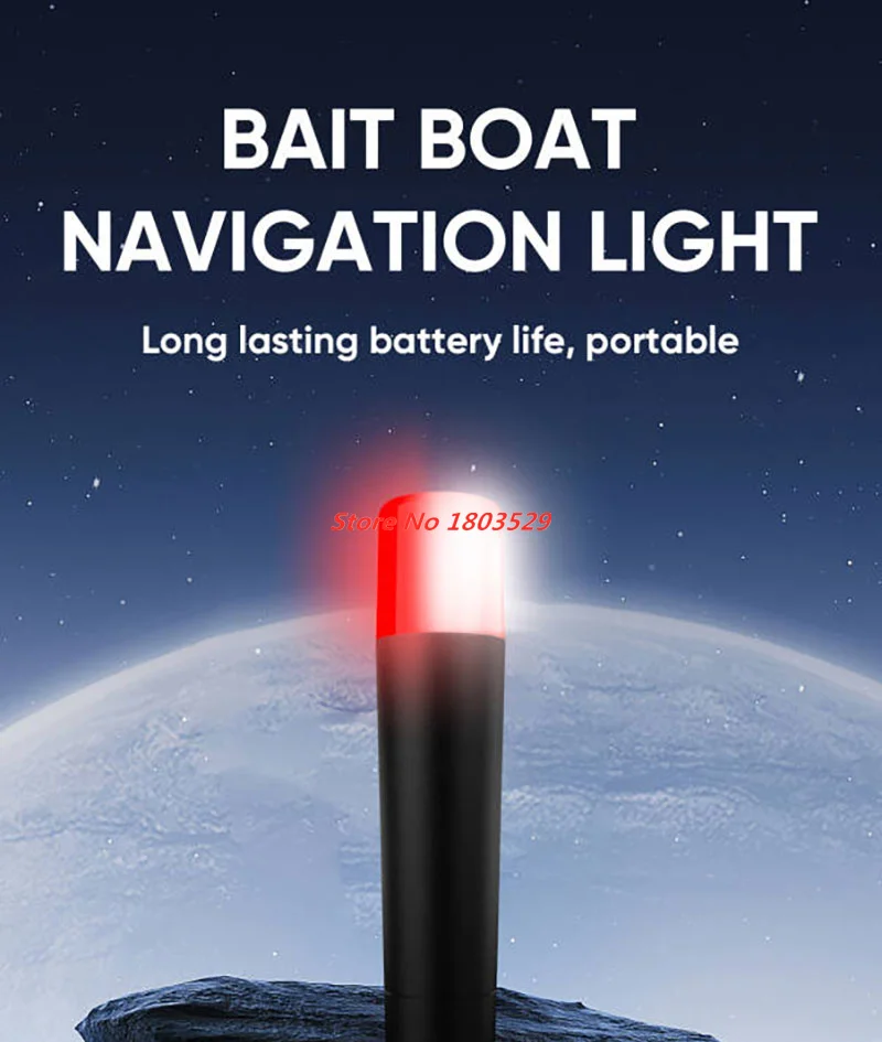 Bait Boat Night navigation lig - Fishing Boat Navigation Light recension och pris