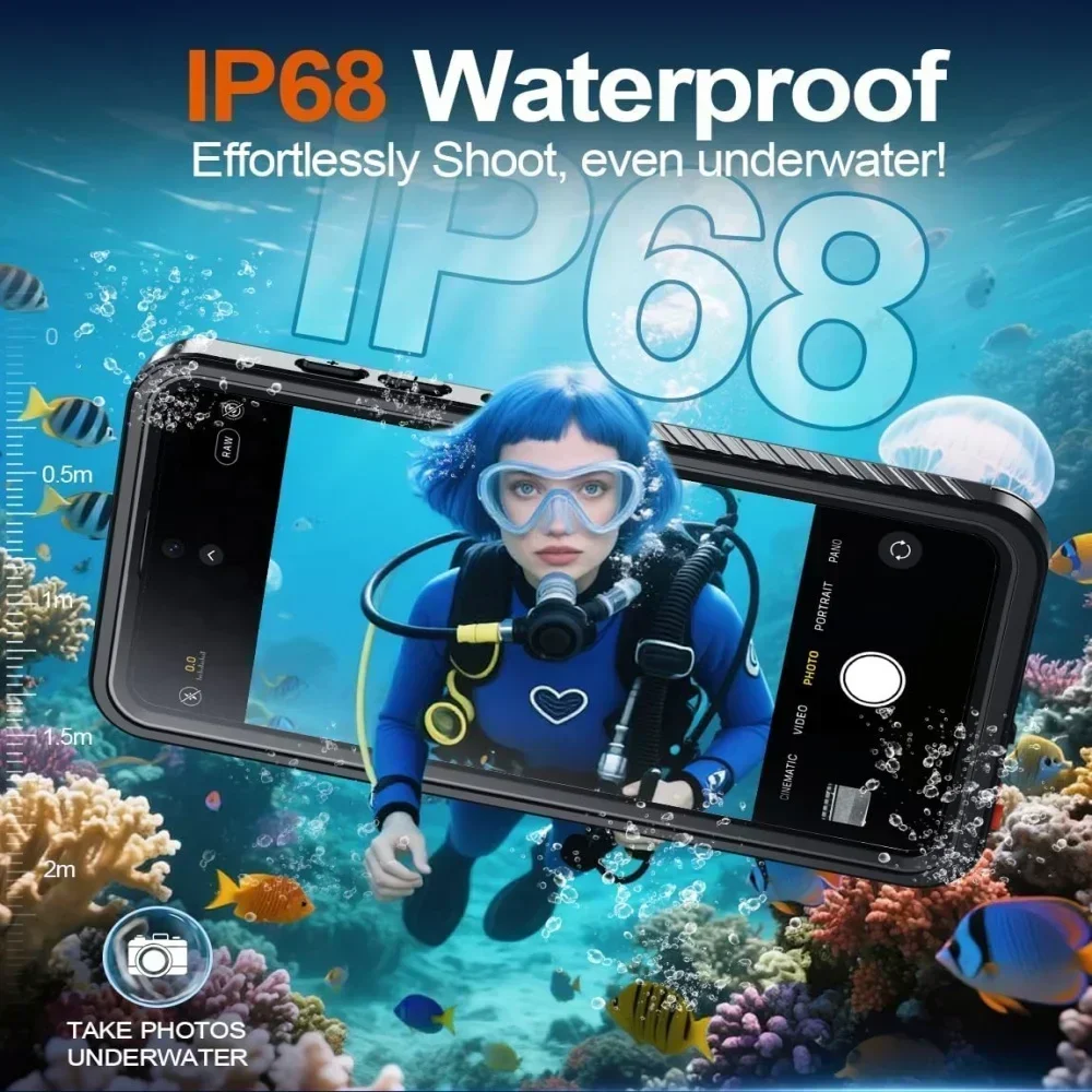IP68 Waterproof Case for iphon - Fishing Boat Cover recension och pris
