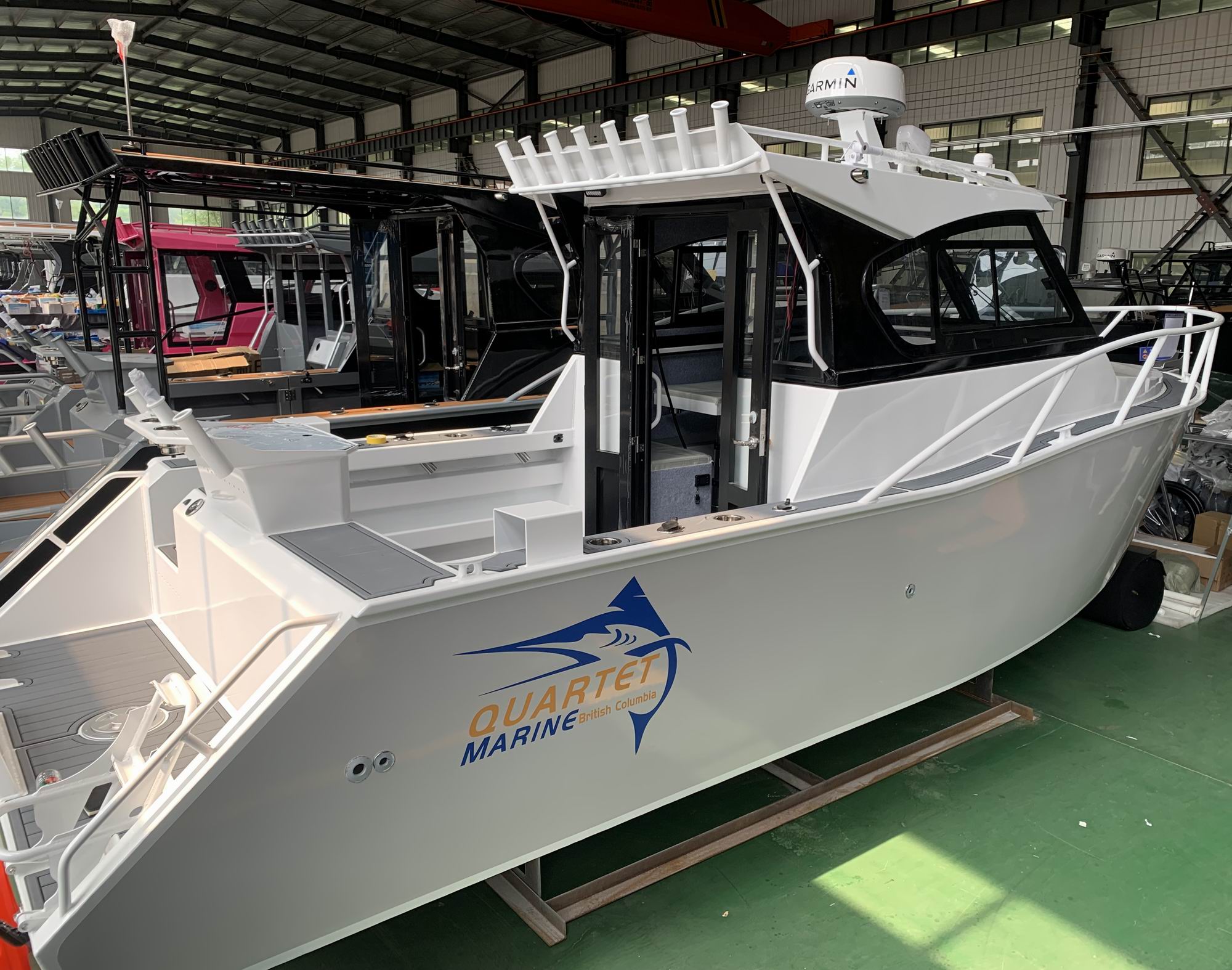 Aluminum Luxury Cabin Cruiser  - Fishing Boat Outboard Motor recension och pris