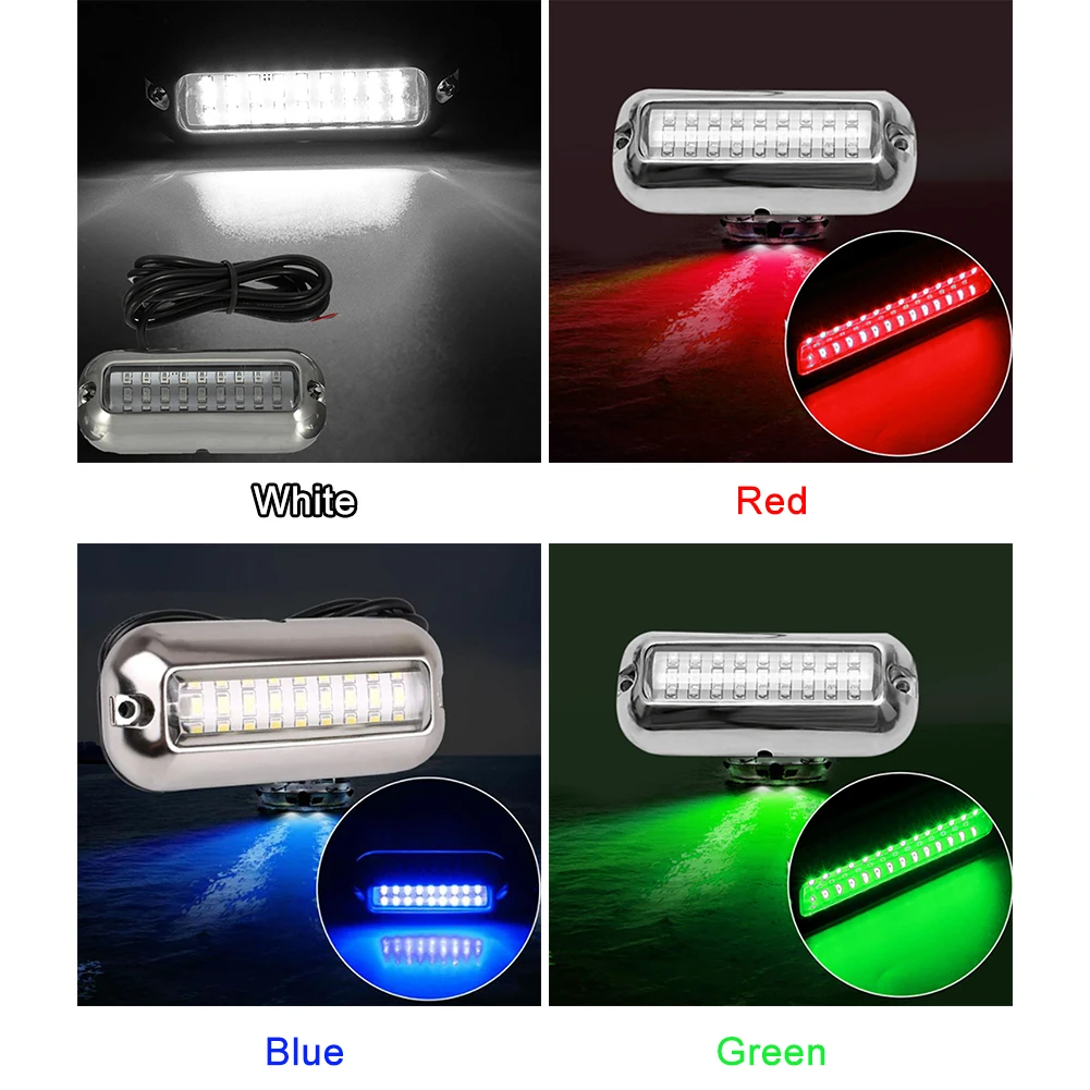 27LED Speedboat Lights Stainle - Fishing Boat Navigation Light recension och pris
